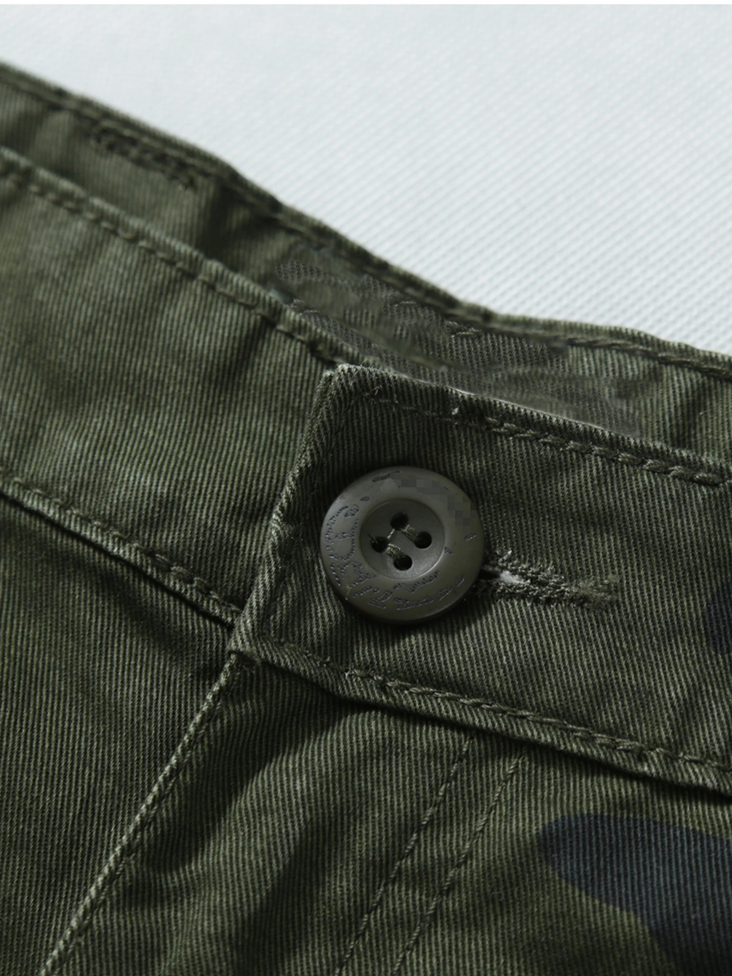 AKARMY Mens Hiking Pants Outdoor Ripstop Wild Cargo MultiPocket Camo Lightweight Casual No Belt 241018