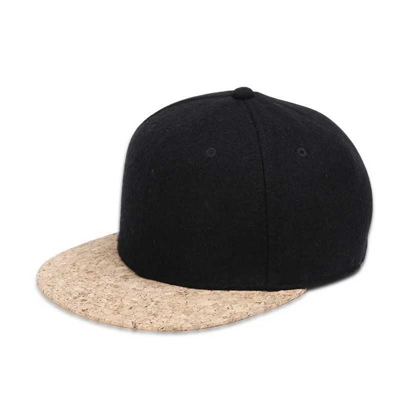 NUZADA Snapback Winter Warm Men Hat Cork Simple Classic Autumn Caps Fashion Hip Hop Simple Women Hats Baseball Cap OutdoorX241018