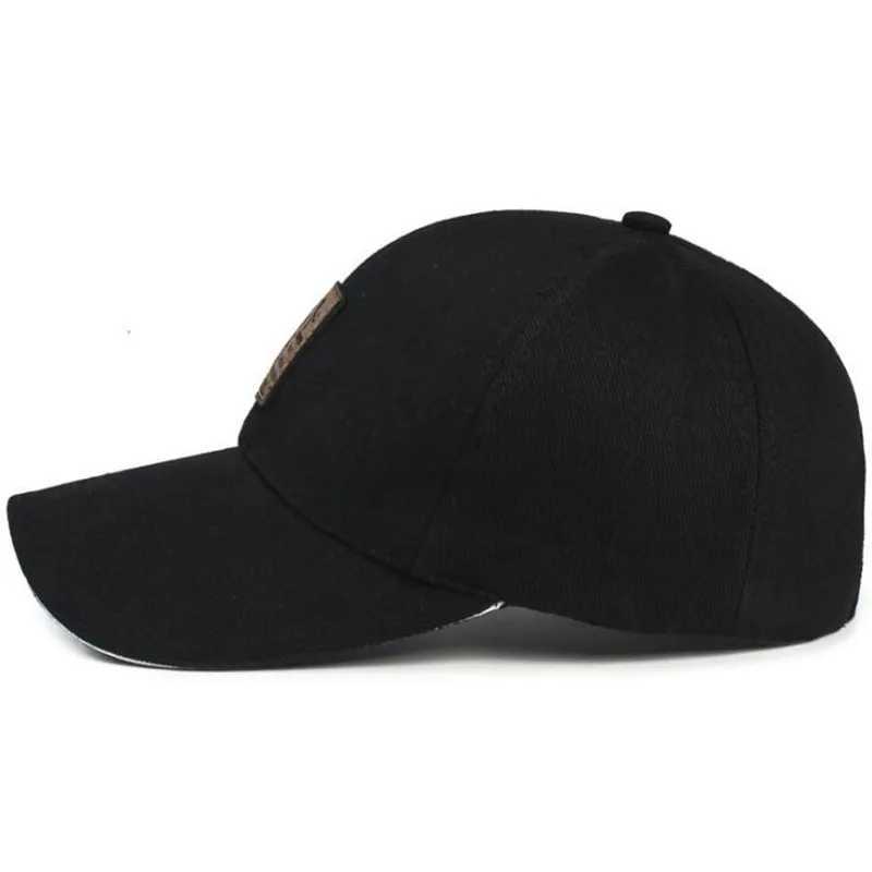 Summer Men Structured Baseball Caps Solid Color Adjustable Snapback Sun Hat for Men Women Outdoor Sports Golf Hat Trucker HatsX241018