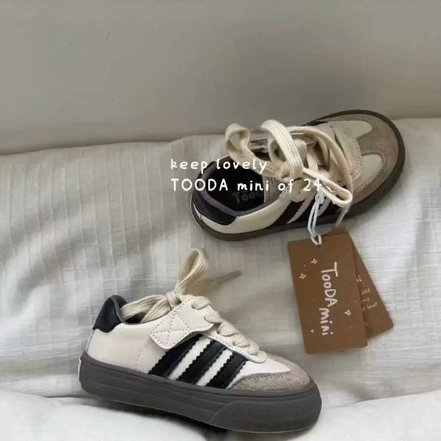 Sneakers Boys and girls canvas shoes ldren school performance shoes ldren baby ldren biscuit bottom breathable childrens fashion shoes J241015