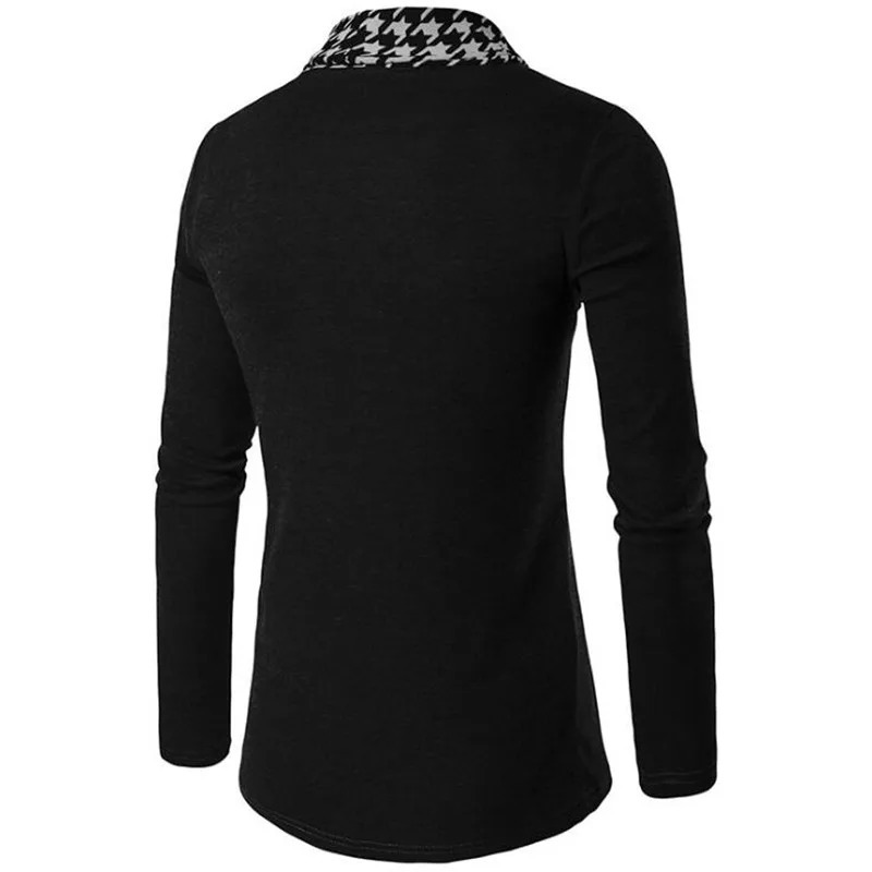 Autumn Winter Classic Cuff Knit Cardigan Mens Sweaters High Quality Men Knitted Coats Male Knitwears 241018