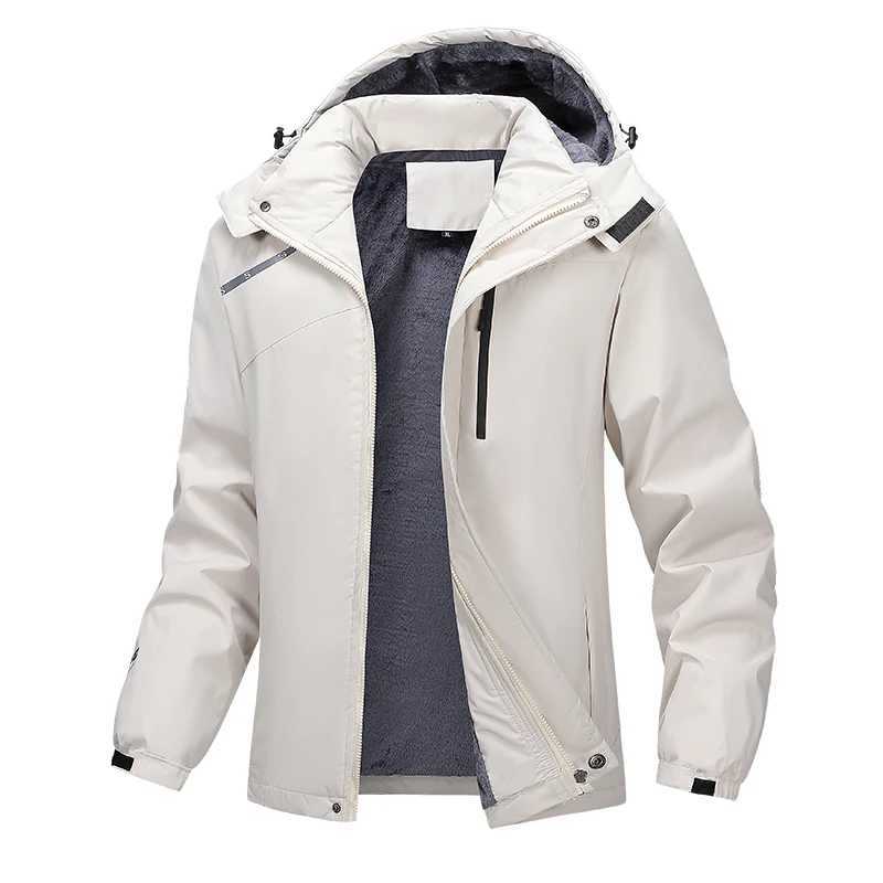 6XL 5XL Men Casual Thicken Warm Cotton Padded Jacket Mens Fashion Hooded Outdoor Windproof Coat Parkas Plus Size Waterproof LX241018