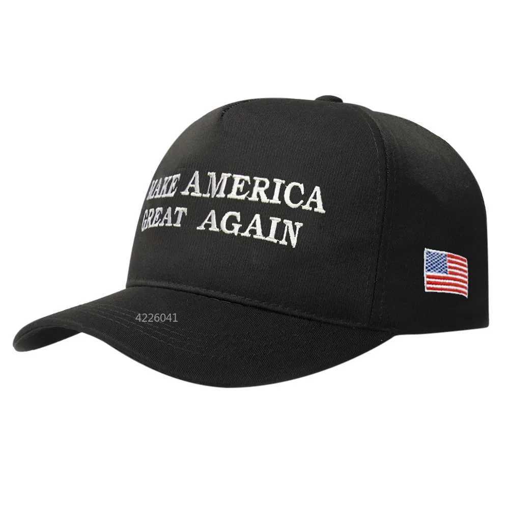 Trump American Presidential Hat Make America Great Again Hat Donald Trump Republican Hat Cap MAGA Embroidered Mesh CapX241018