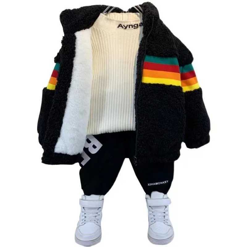Childrens warm jacket cute coat autumn and winter baby clothing new 2 3 4 5 6 7 8 10 12 childrens top new M241018