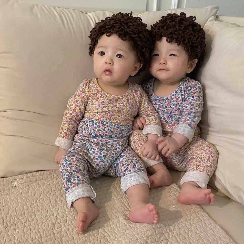Baby Accessories Kid Headwear Beanies Photography Props Sweet Toddler Wig Hat Mad Scientist Hat Dreadlocks Hat Afro-hair Hat LX241018