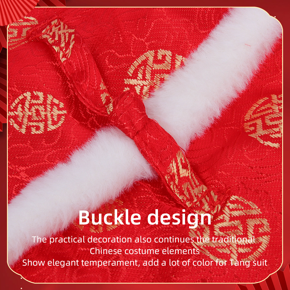Pet clothing Tang style warm and thick two legged cat cotton coat New Year's celebration small dog vest cotton coat