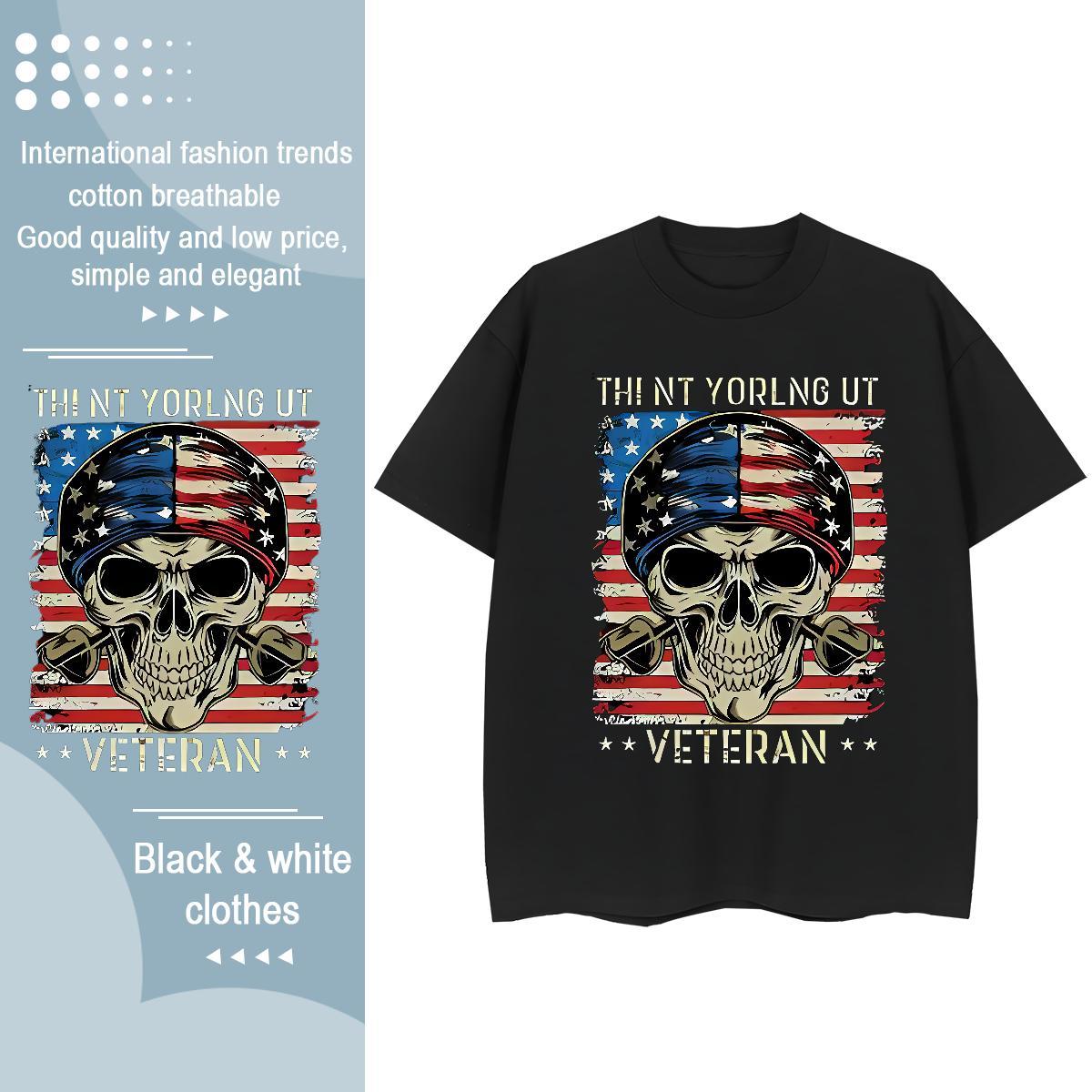 2024 Casual Womens T Shirts 100% Cotton 230g Breathable Short Sleeve High Street Hip Hop halloween Women Tees Female Plus Size Custom Tees Shirts