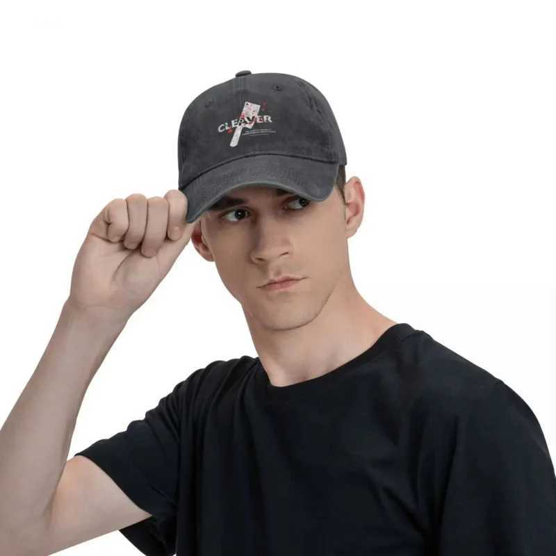 He Sopranos Presents Washed Baseball Cap Cleaver 2218 Street Style Hip Hop Hats Summer Couple Running Print Baseball CapsX241018