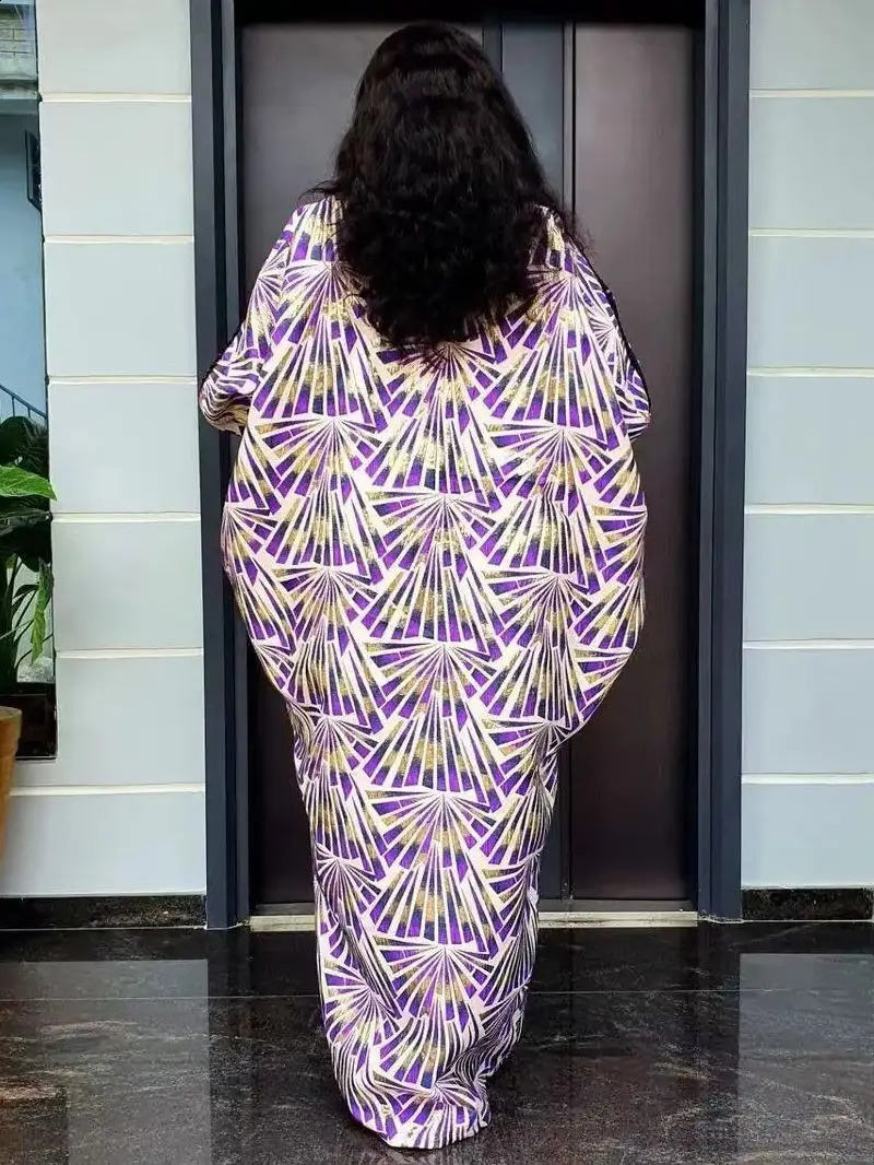 African Dresses for Women Plus Size African Clothes Dashiki Ankara sequin dress Kaftan Muslim wedding party long skirt 241021