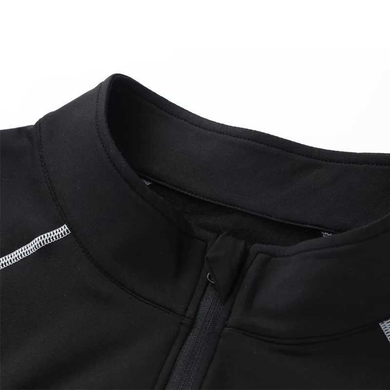 Men's Thermal Underwear Mens Skiing Underwear Flce Warm Compression Sports Hot Underwear Winter Tight Fast Drying Second Skin Heat Gym Exercise Y