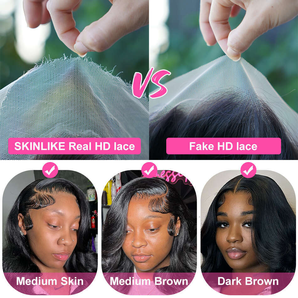 250 Density 13x6 13x4 HD Transparent Body Wave Front Wig Human Hair Brazilian 30 40 42 Inch 360 Lace Frontal Wigs For Women
