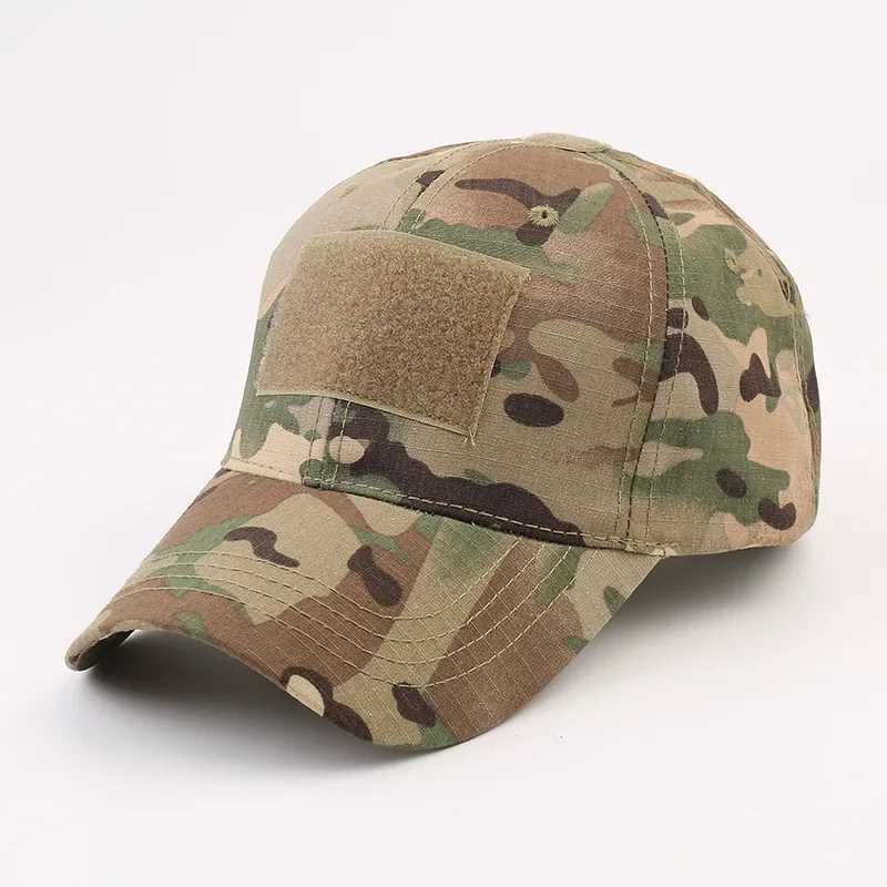 Camouflage Baseball Cap Outdoor Mens Tactical CP Adjustable Hat Sports Cycling Duck Tongue CapX241018