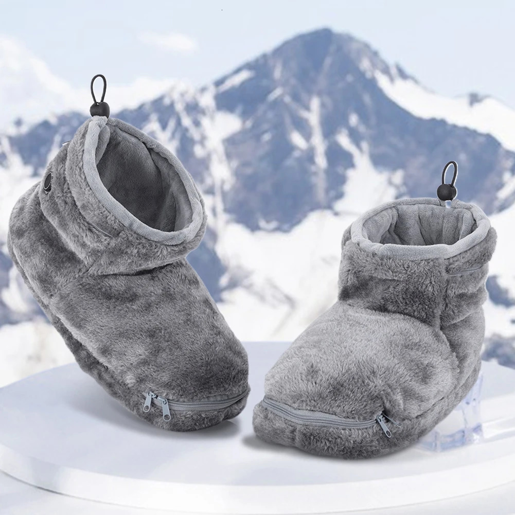 Winter USB boots plush warm electric slider comfortable boots winter boots241018
