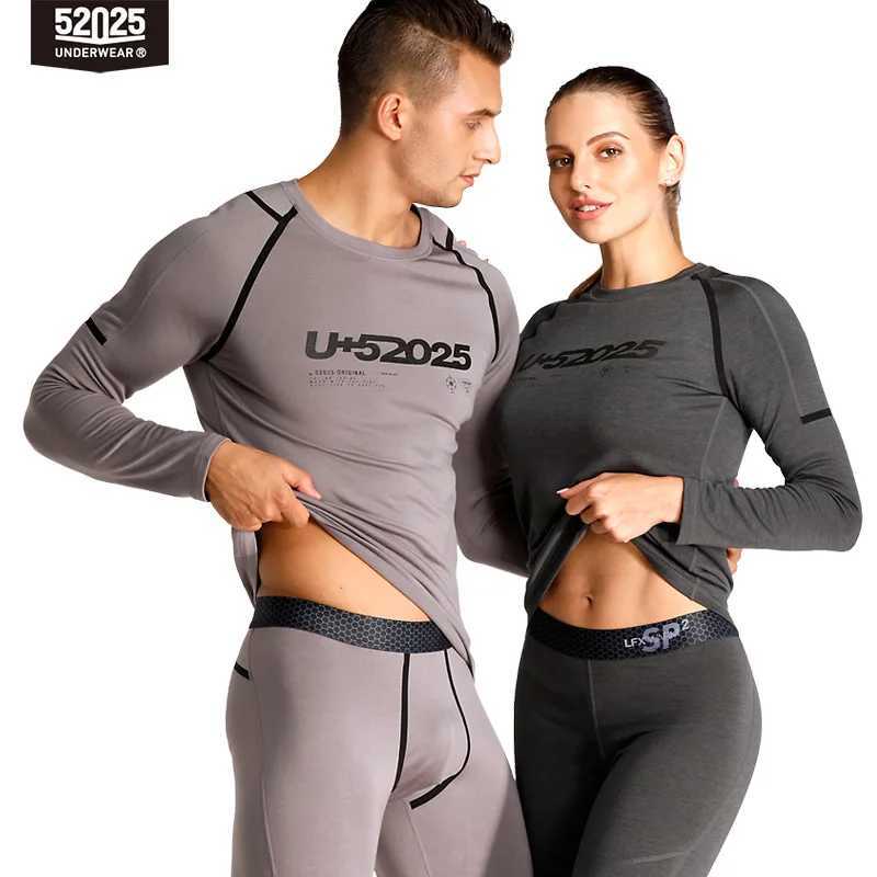 Men's Thermal Underwear 52025 Warm Men Thermal Underwear Women Thermal Underwear High-tech Carbon Long Johns Fashionable Thermal Clothing Technol