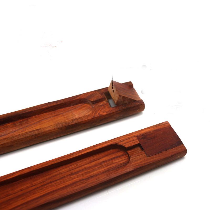 Wooden Incense Stick Holder Fragrance Lamps Ash Catcher Rosewood Tray Burner Holders Home Decoration Censer Tools