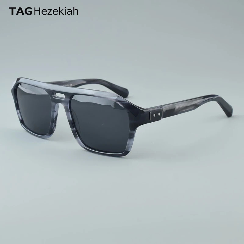 TAG Hezekiah polarized sunglasses men superior quality vintage er sunglass UV400 Goggles women 8763 241007