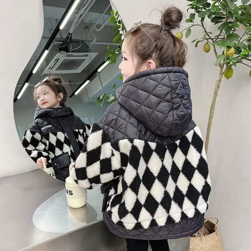 Thick Girl Cotton Coat New Baby Cotton Coat Winter Girl Cotton Coat Childrens Winter Clothing M241018