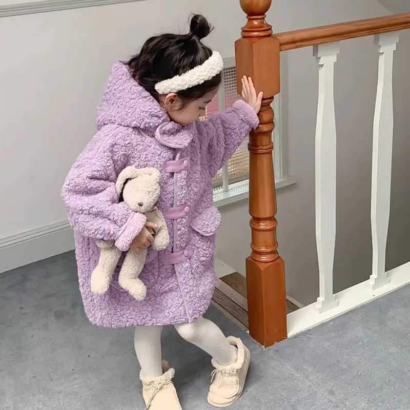 Womens coat autumn winter thick new fashion hooded coat womens winter clothing M241018