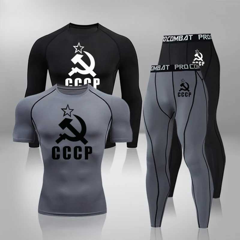 Men's Thermal Underwear Hot Selling High New Tights Base Layer Thermal Clothing Thermal Underwear Compression Men Long Johns Winter Thermal Under