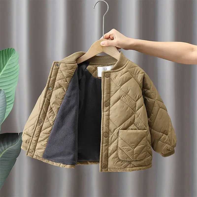 Mens cotton jacket windproof jacket elegant winter autumn thick warm high-quality Christmas gift childrens clothing M241018