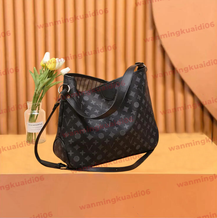 Designer Bag New GRACEFUL bags Fashion Women MM Hobo shopping bag Classic purse Genuine Leather Supple Flat Strap Lady Shoulder Bags purses