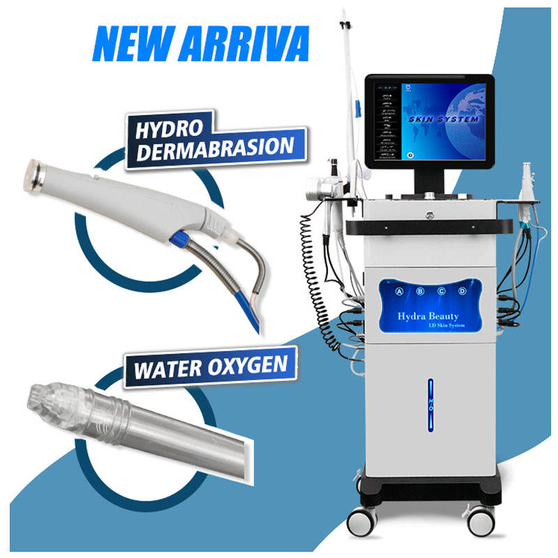 14 IN 1 Beauty Dermabrasion Beautybrasion Beauty Device Microdermabrasion Oxygen Skin Care Deep Cleansing Beauty Dermabrasion Machine