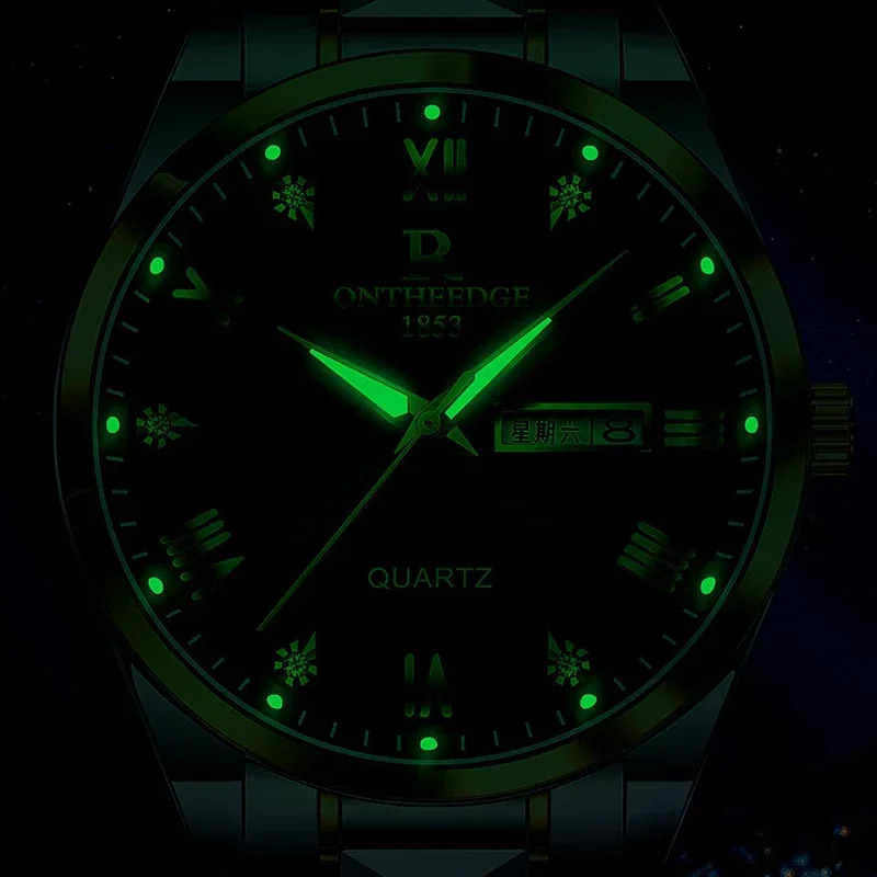 Fashionable and highquality y mens watches waterproof luminous date sports top classic business quartz 241009