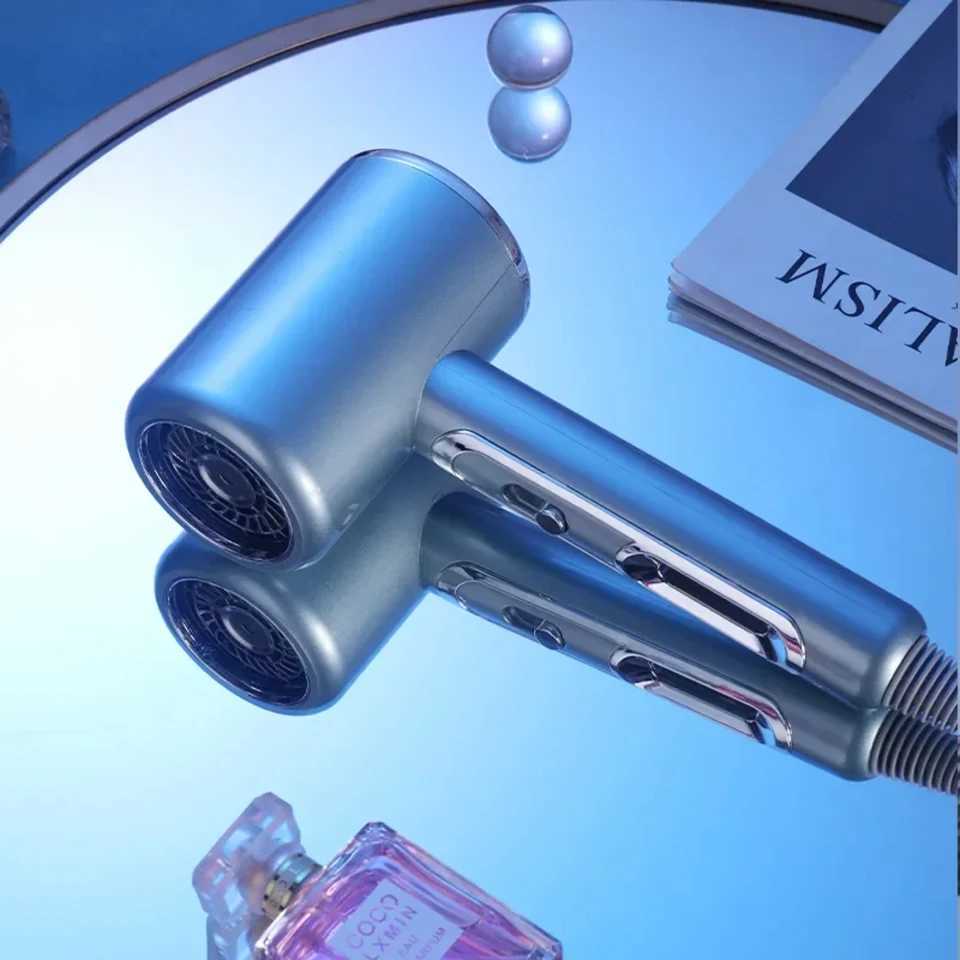 New travel hair dryer with strong wind speed and low noise capable of quick drying high-quality 1600W hair care tool with smooth air numbering W241018