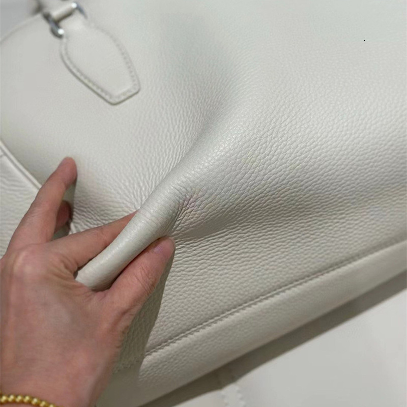 Donna-In Layer Cow Leather Handbag For Women Full Grained Top Handle Bag Genuine Minimalist Large Capacity Shell Shape