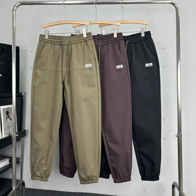 Mens Casual Loose Sports Pants Fitness Gym Running Training Jogging Mountaineering Autumn Trousers For Jogger Clothing 241018