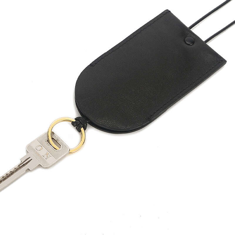 New Summer Genuine Leather Key Case Fashion Brand Design Halter Card Holder Mimi Style Vintage Women Decorative Bag