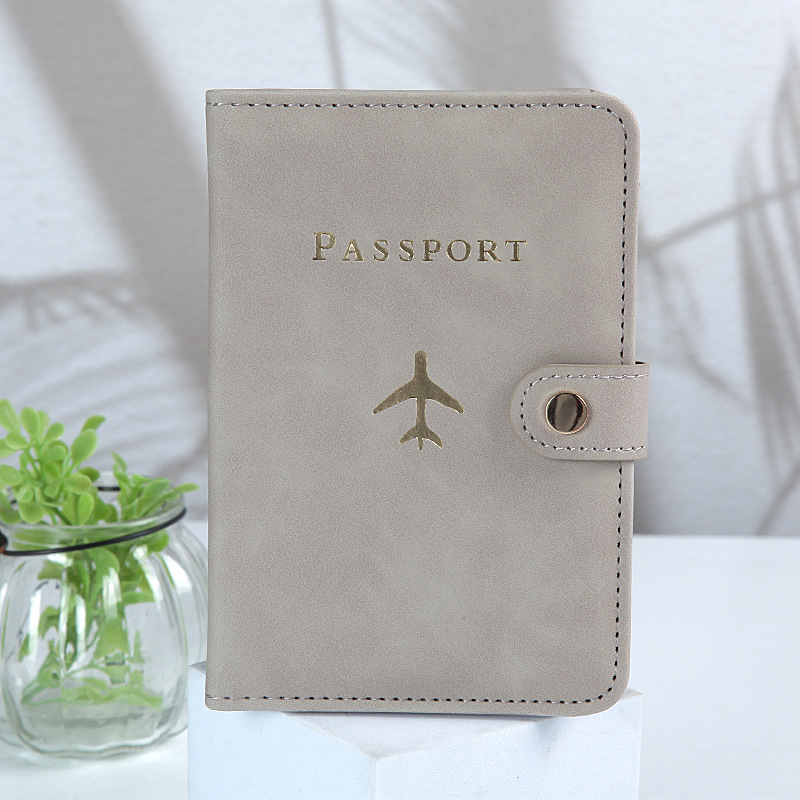 Passport Holder Cover Classic Travel Wallet Card Holder Pu Leather Wallets for Business Style