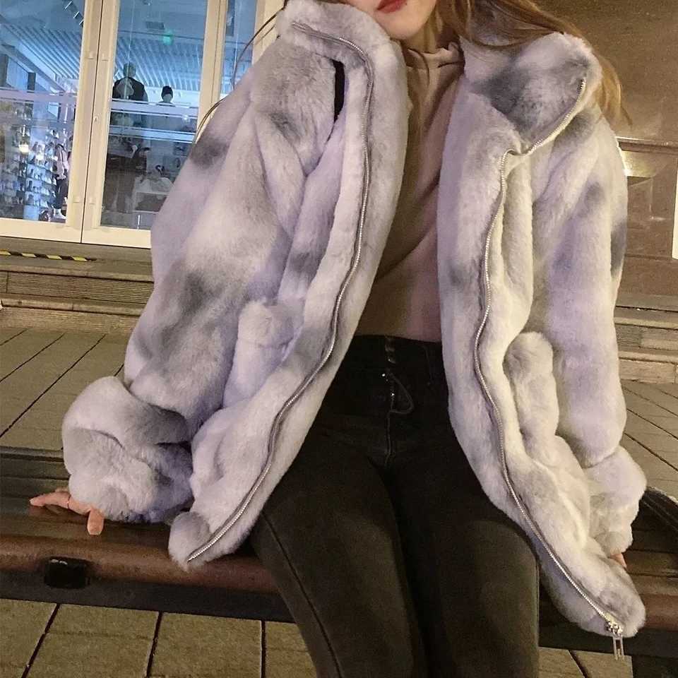 Lamb Wool Coat Womens 2024 Winter Jacket Luxurious High-end Large Size Thick Padded Outerwear Female Korean ParaksX241018