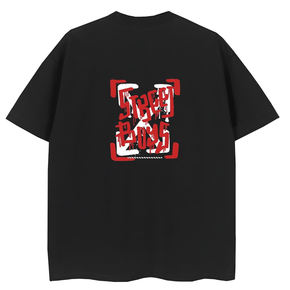 Casual New T-Shirts 230g Cotton Breathable Soft Street Wear skull Unisex Tshirts Comfortable Custom Printed Tops Shirt