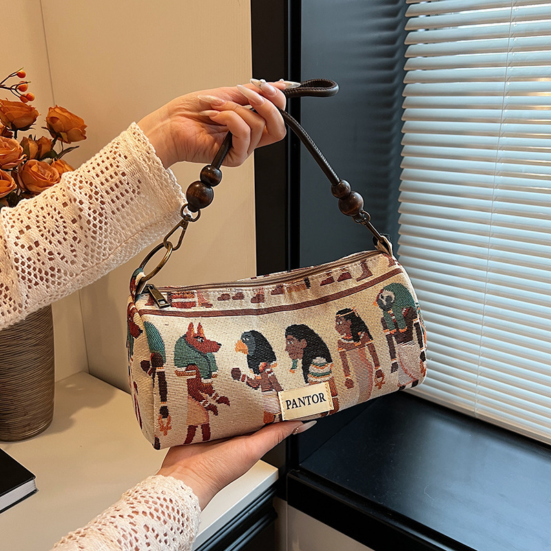 Tribal Personalized Small Fun Pharaoh Handbag Bohemian Style Shoulder Casual Underarm Bag #21 ddmymoon