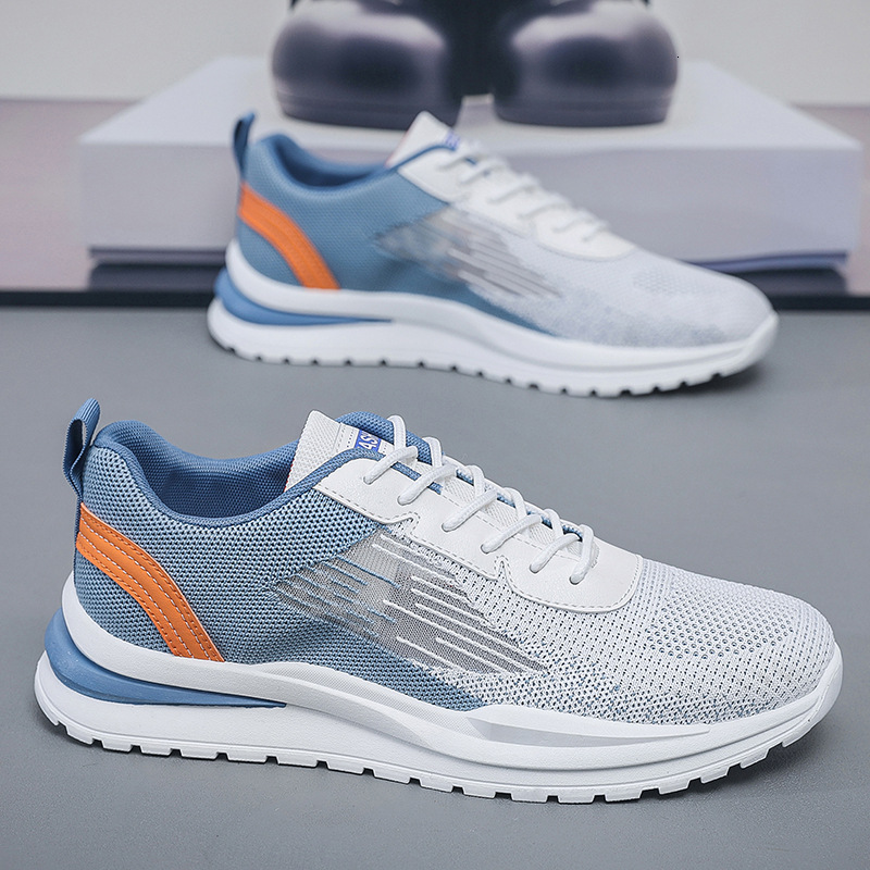 Comfortable Breathable Mesh New Summer Versatile Heightening Dad Casual Youth Running and Sports Shoes