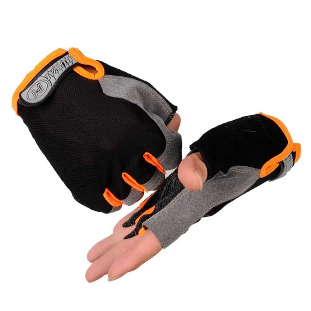 Bicycle gloves anti slip shock-absorbing breathable half finger gloves Mtb gloves sports gloves bicycle glovesW241018