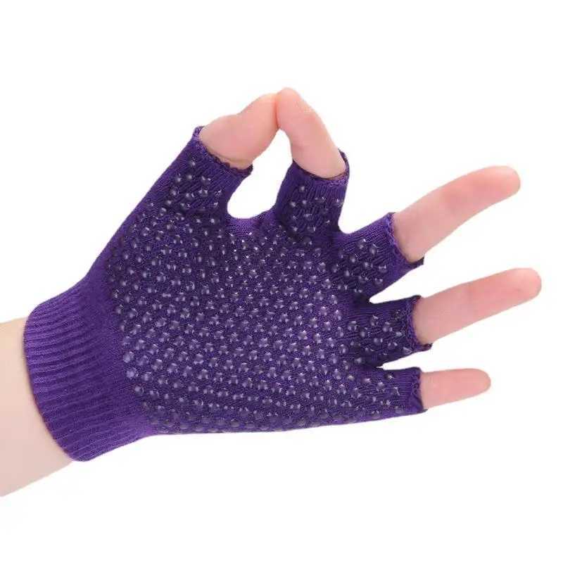 Non slip yoga gloves half finger open yoga gloves sweat free and wear-resistant bicycle glovesW241018222