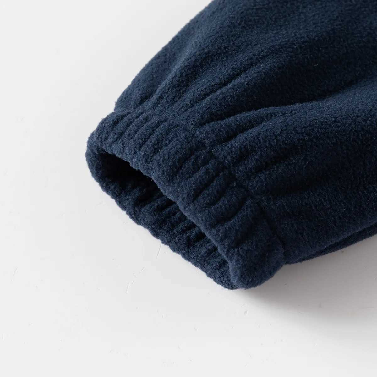 IYEAL New Autumn Winter Childrens Top Boys Thickened Color Matching Zipper Jacket M241018