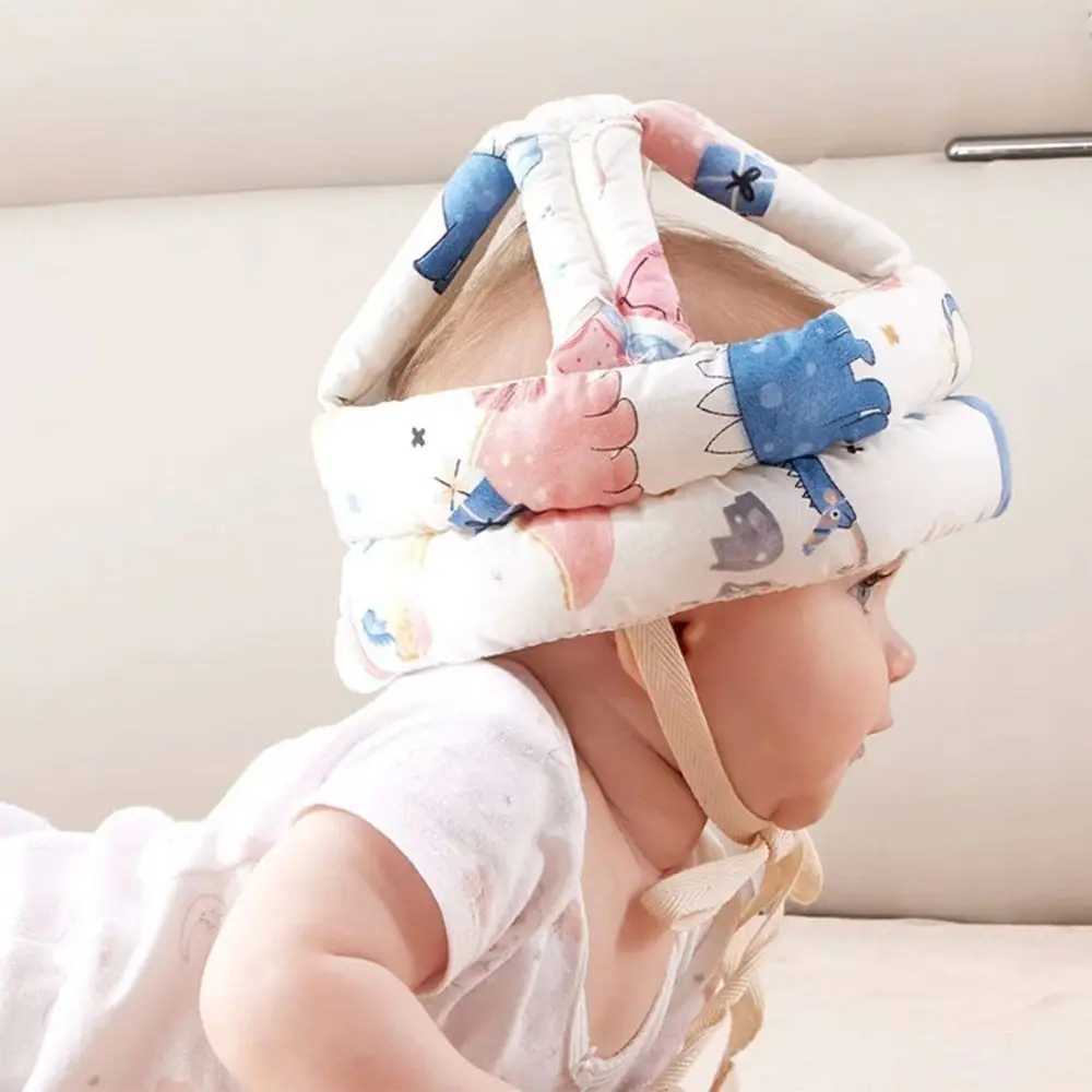 Baby Safety Helmet Head Protection Hat Toddler Anti-fall Pad Children Learn To Walk Crash Cap Adjustable Protective Headgear LX241018