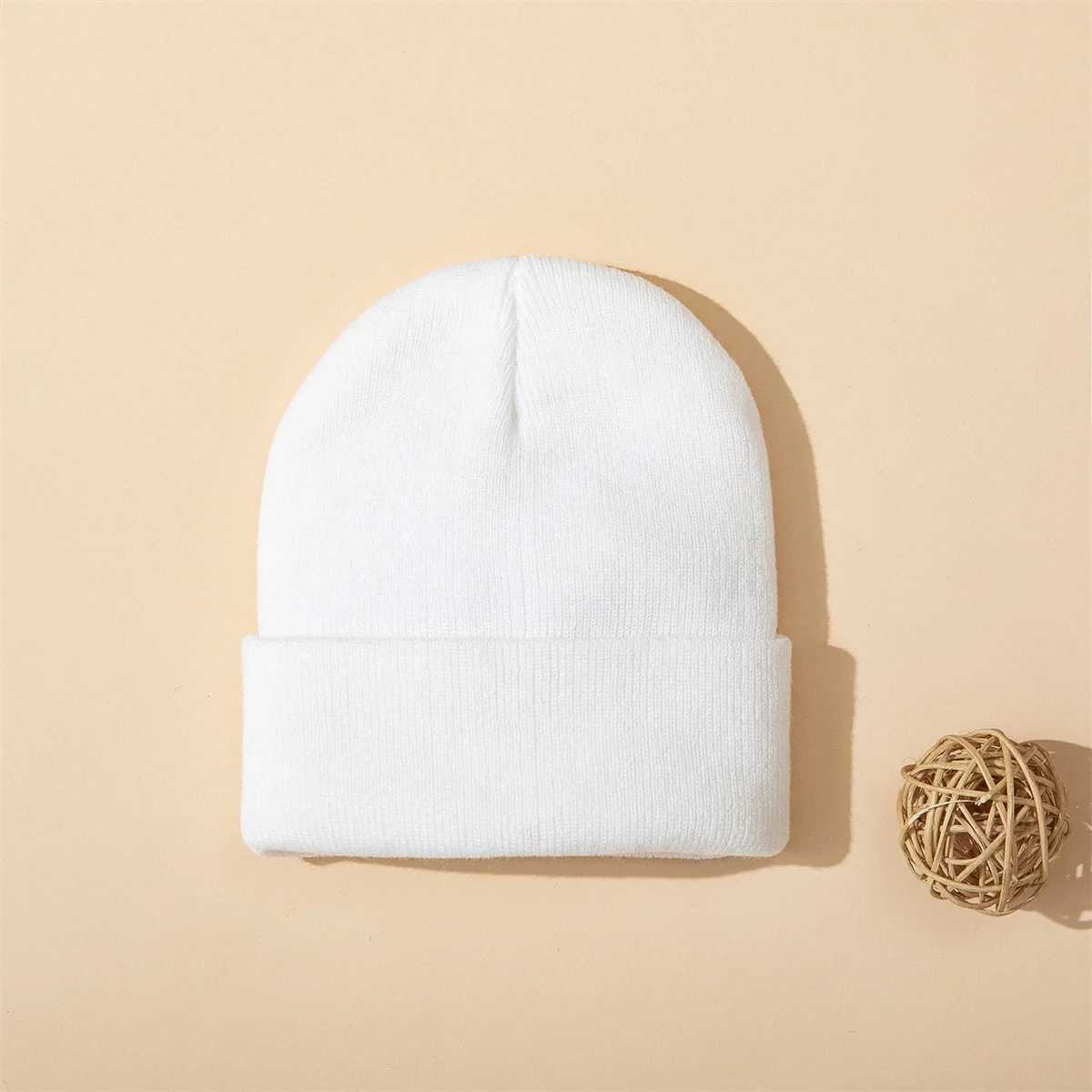 1pcs Baby Knitted Hat Autumn Winter Warm Newborn Infant for Boys Girls Soft Comfortable Toddler Kids Bonnet LX241018