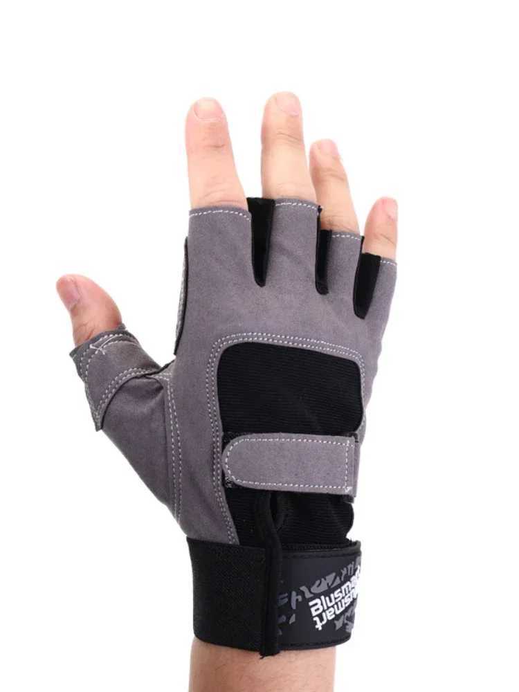 Fitness Gloves Breathable Fitness Weightlifting Mens Crossfit Fitness Training Exercise GlovesW241018
