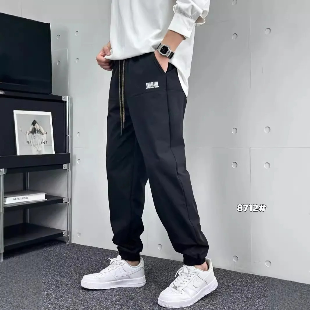 Mens Casual Loose Sports Pants Fitness Gym Running Training Jogging Mountaineering Autumn Trousers For Jogger Clothing 241018