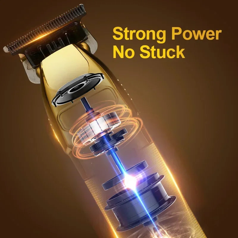 USB Hair Clipper Professional Electric Pro Hair Trimmer Barber Shaver Trimmer Beard 0mm Men Hair Cutting Machine for Men 241009