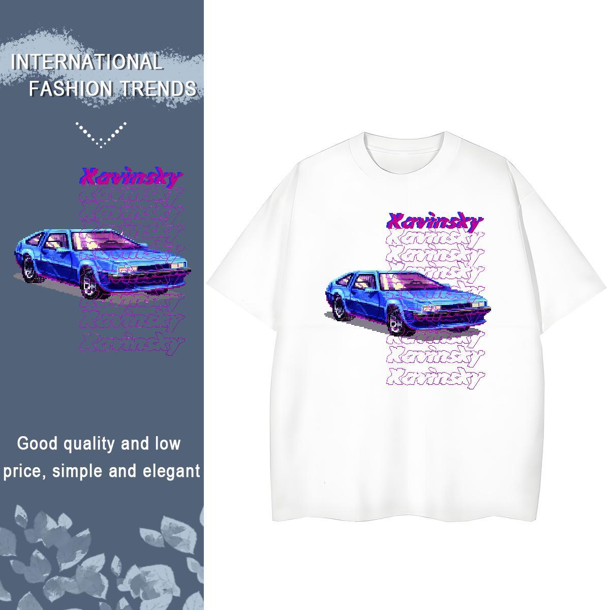 Brand T Shirts Women 230g Cotton Breathable Crew Neck Hip Hop beach Womens Tshirts Lady Anime Oversized Top Shirts