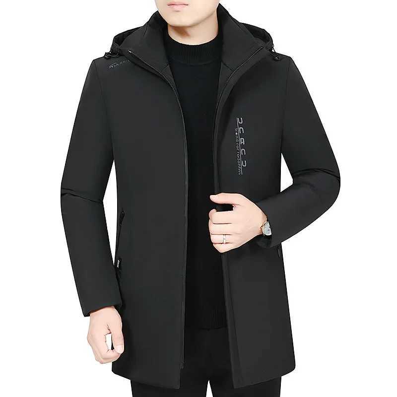 High Quality Winter Parka Men Thicken Cotton Jacket male Hooded Outwear Windproof Warm Coat Hooded Plus Size Overcoat Clothing LX241018