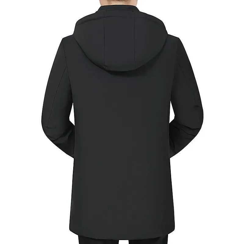 High Quality Winter Parka Men Thicken Cotton Jacket male Hooded Outwear Windproof Warm Coat Hooded Plus Size Overcoat Clothing LX241018