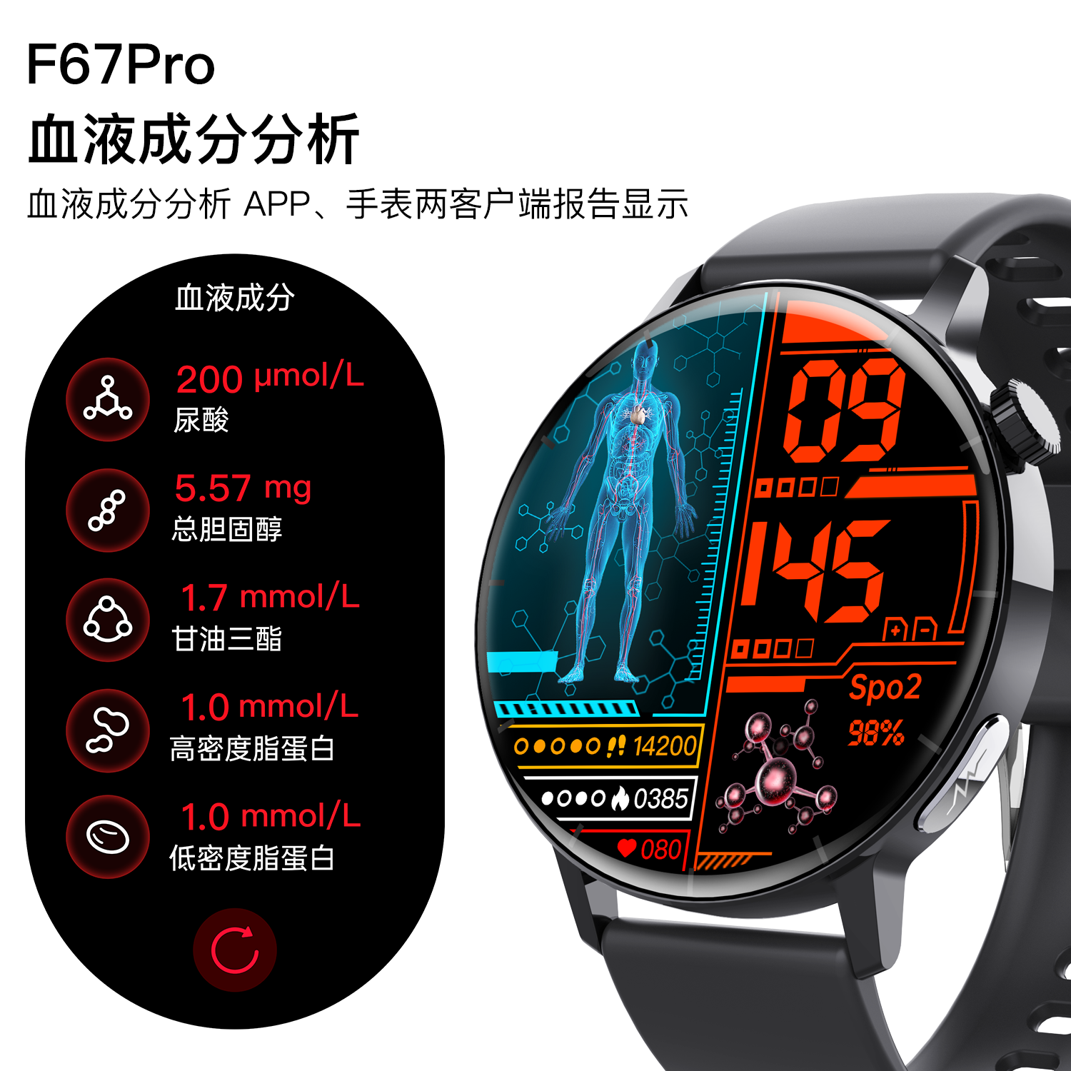 2024 36mm Men's Women's Round Full Screen Bluetooth Call Bracelet Wristband for Android IOS Wireless Charging Fiess Sports Smart Watch free 