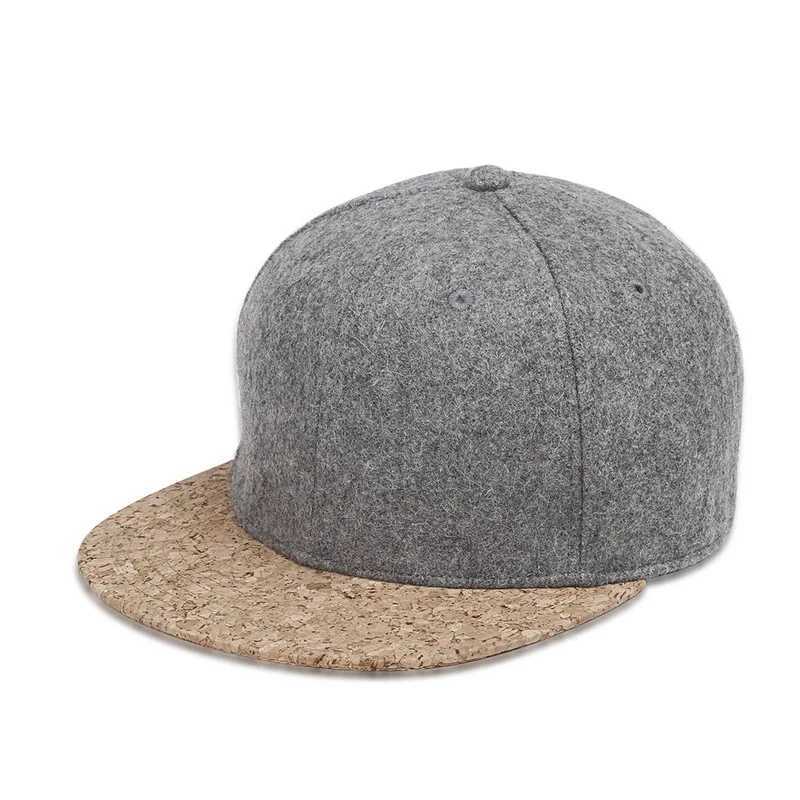 NUZADA Snapback Winter Warm Men Hat Cork Simple Classic Autumn Caps Fashion Hip Hop Simple Women Hats Baseball Cap OutdoorX241018
