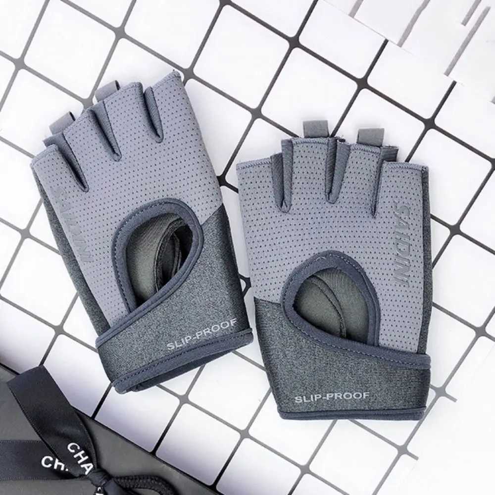 Womens fitness gym fitness gloves fitness weightlifting yoga dumbbells high elasticity breathable gloves equipment trainingW241018